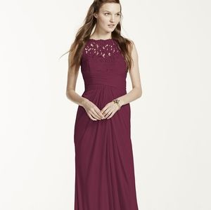 David's Bridal size 2 bridesmaids dress